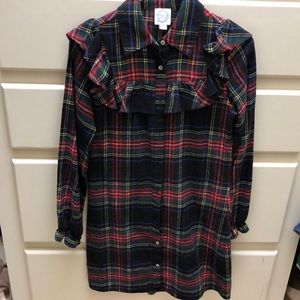 Plaid dress- flannel material- bought at Francesca’s EUC- worn twice